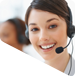 Photo of customer service agent.